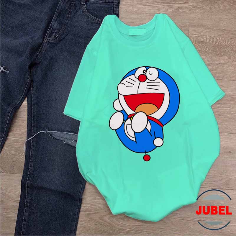 [HCM]Áo thun Unisex Doraemon bay nhảy dễ thương
