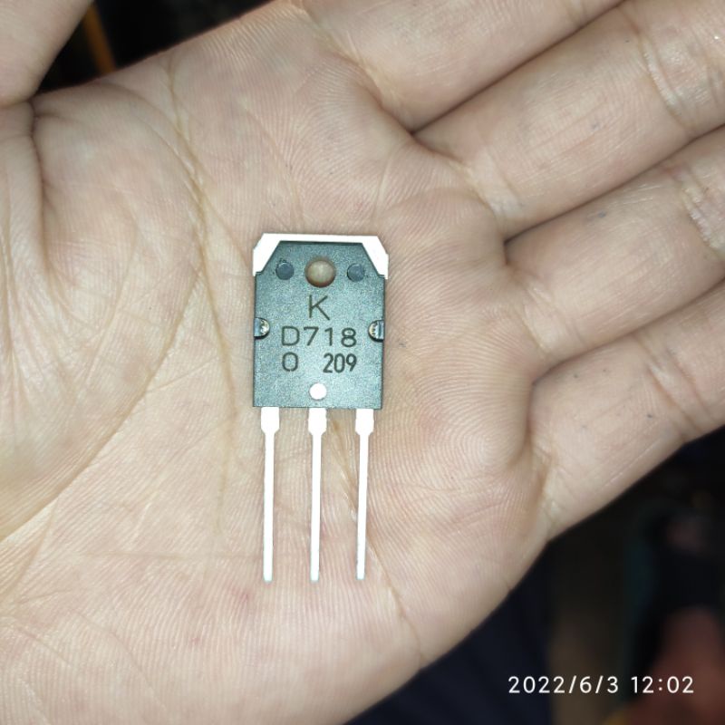 Sò công suất D718 hành loại 1  KEC, mới . 2SD718 KEC