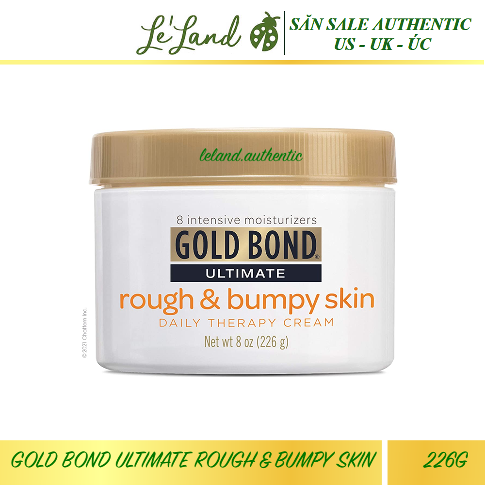 [HCM]BILL US - KEM DƯỠNG DA GOLD BOND ULTIMATE ROUGH &amp BUMPY SKIN 226G