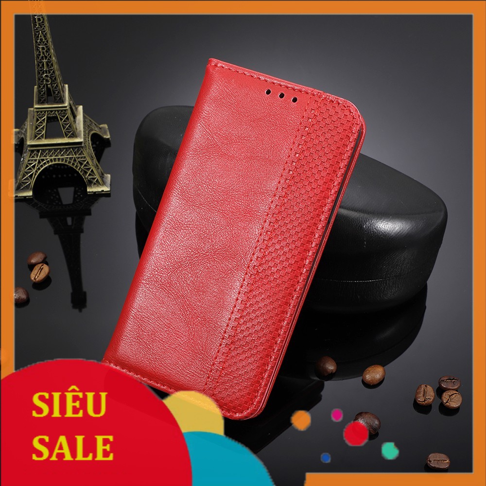Bao da dạng ví Nokia 7.2 Leather Luxury