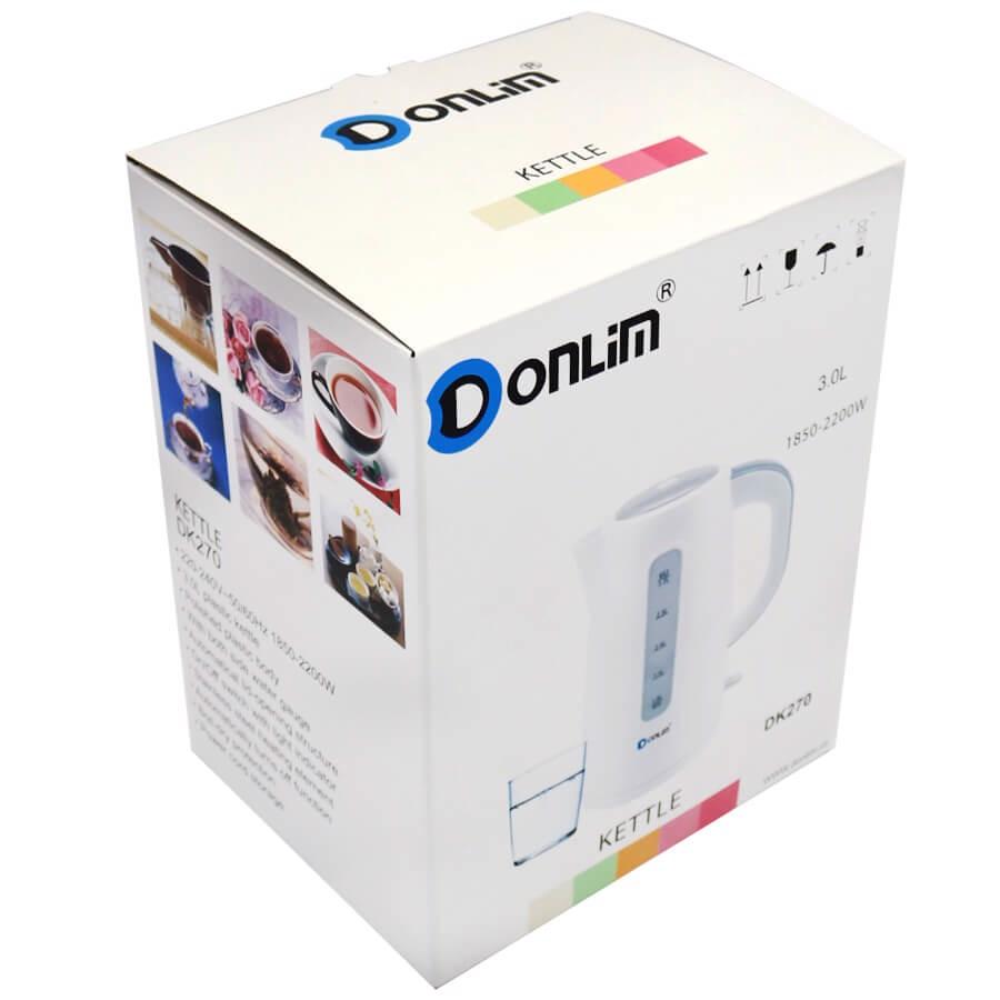 Bình đun siêu tốc Donlim DK270 nhựa 3.0L