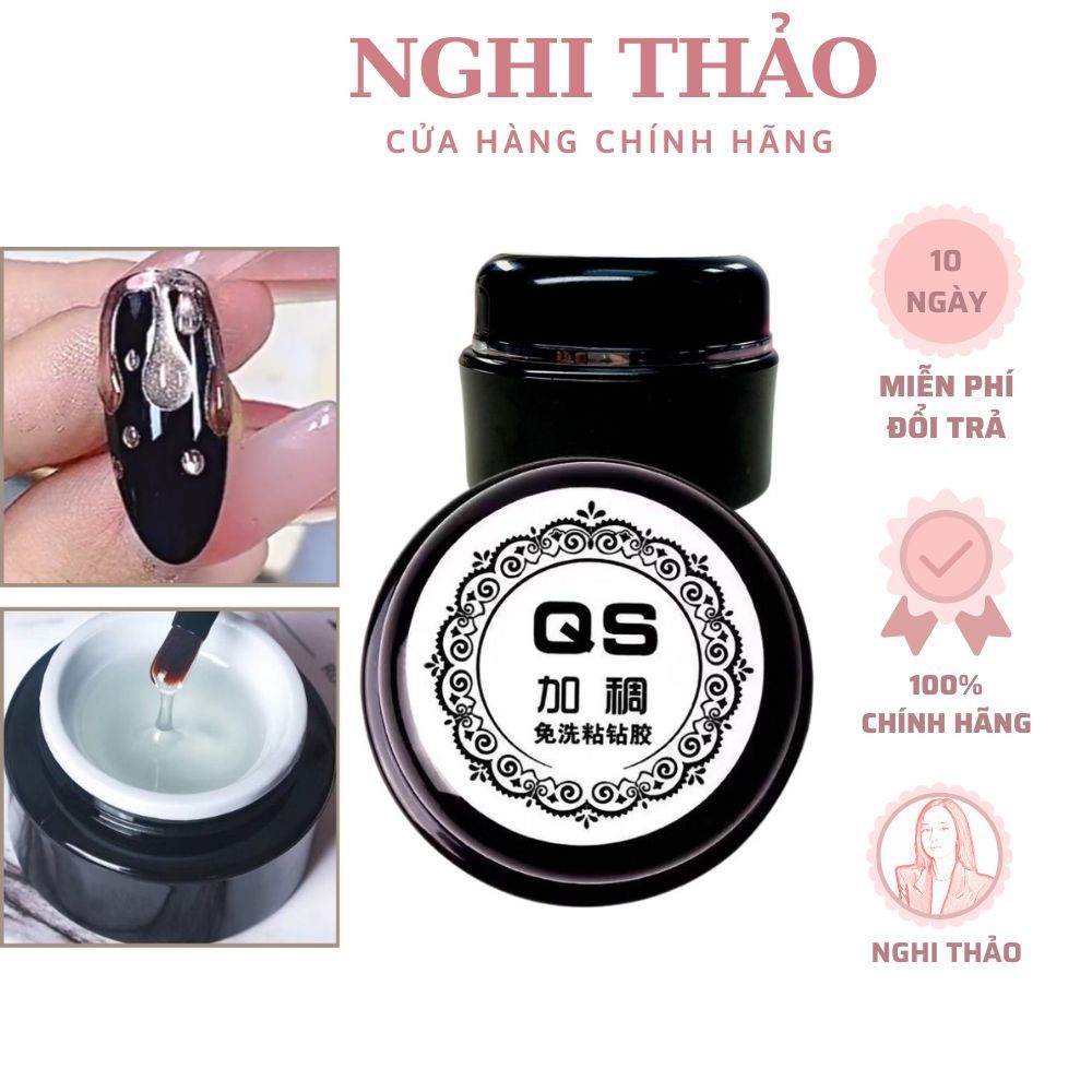Gel QS vẽ nổi trang trí móng