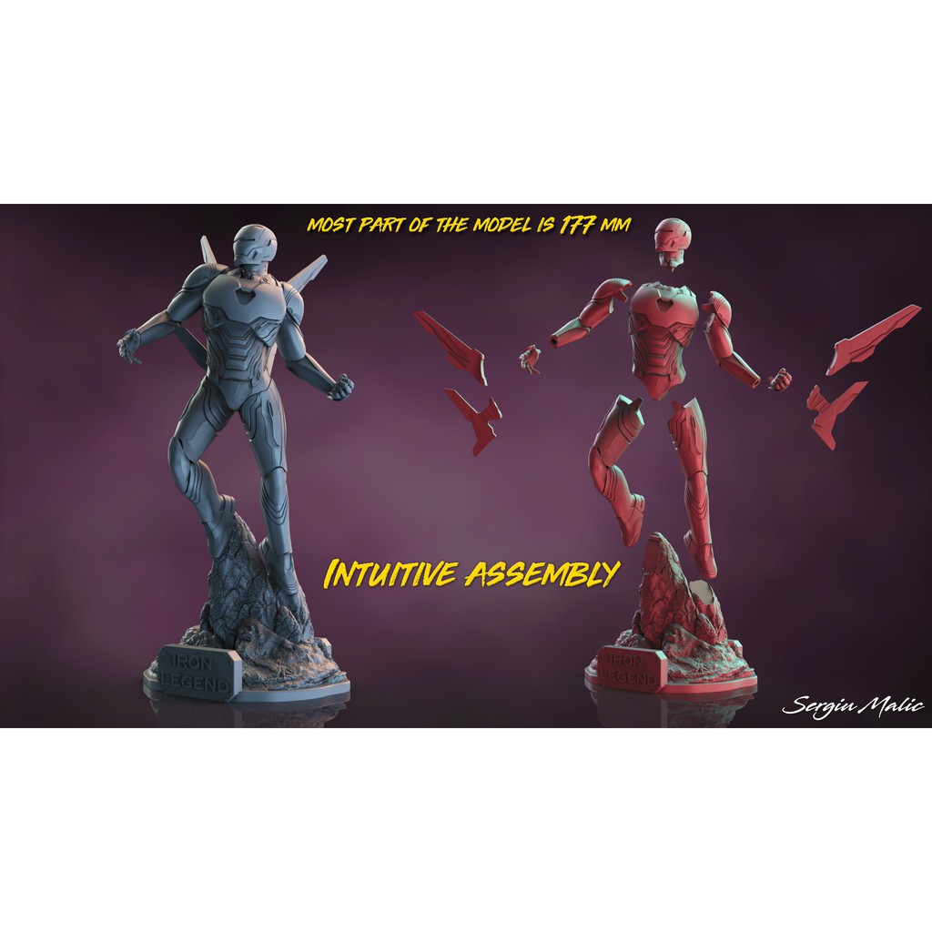 File in 3D SANIX IRON MAN MK50