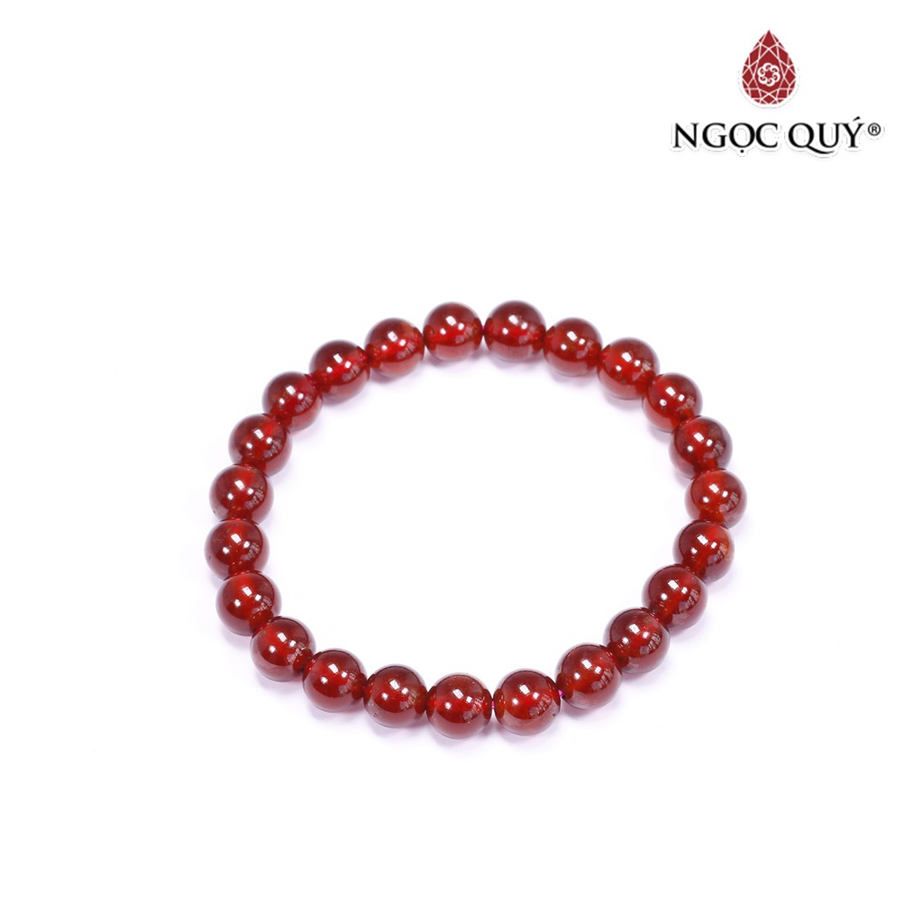 Vòng tay đá garnet aaa - ngọc quý