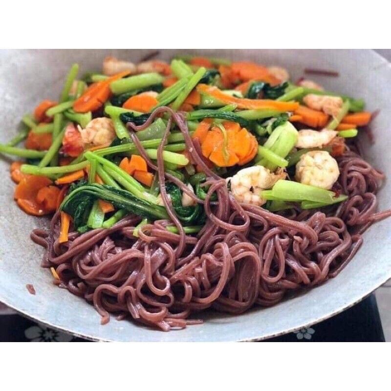 500g Bún KHOAI LANG tím giảm cân healthy