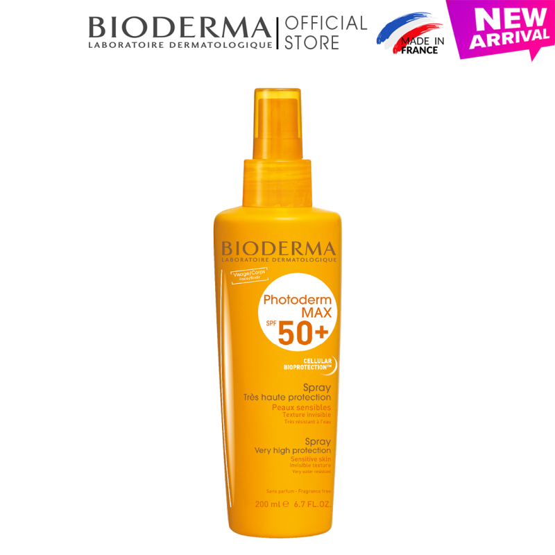 Lotion chống nắng dạng xịt dành cho mọi loại da Bioderma Photoderm Max Spray - 200ml