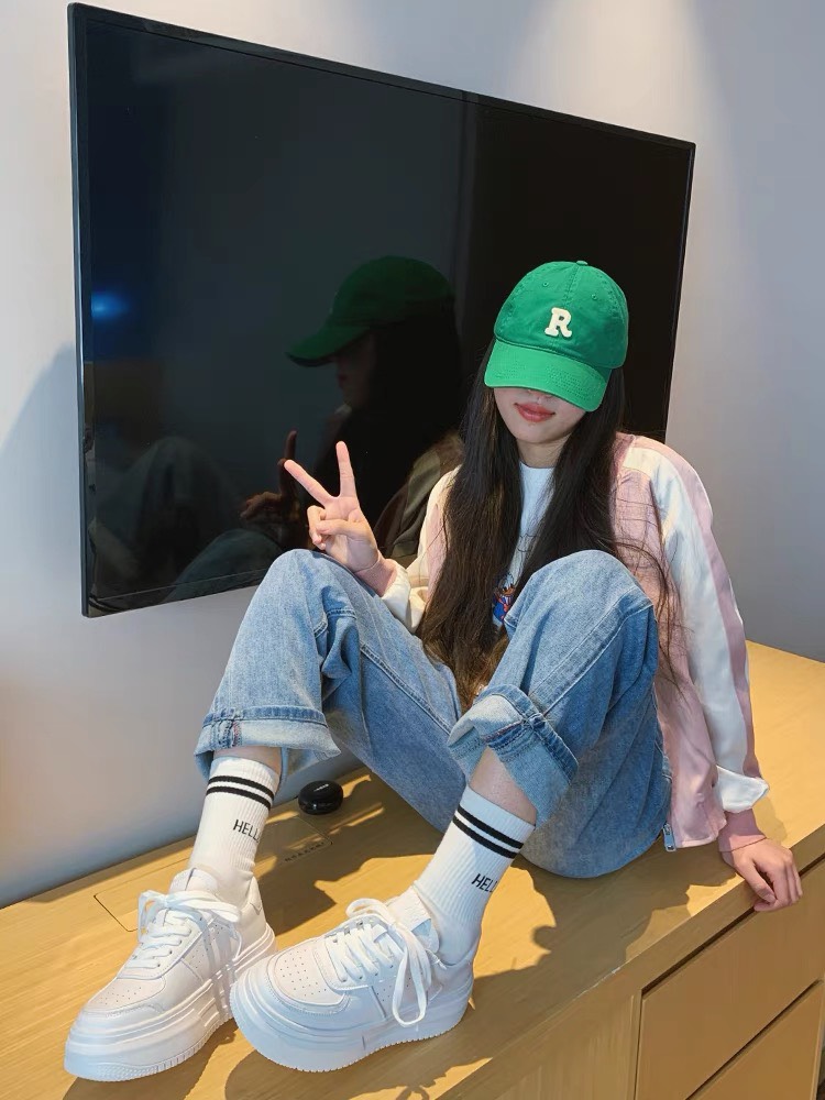 Giày Nữ Sneaker Thể Thao Full Trắng (GiàyBiBi)