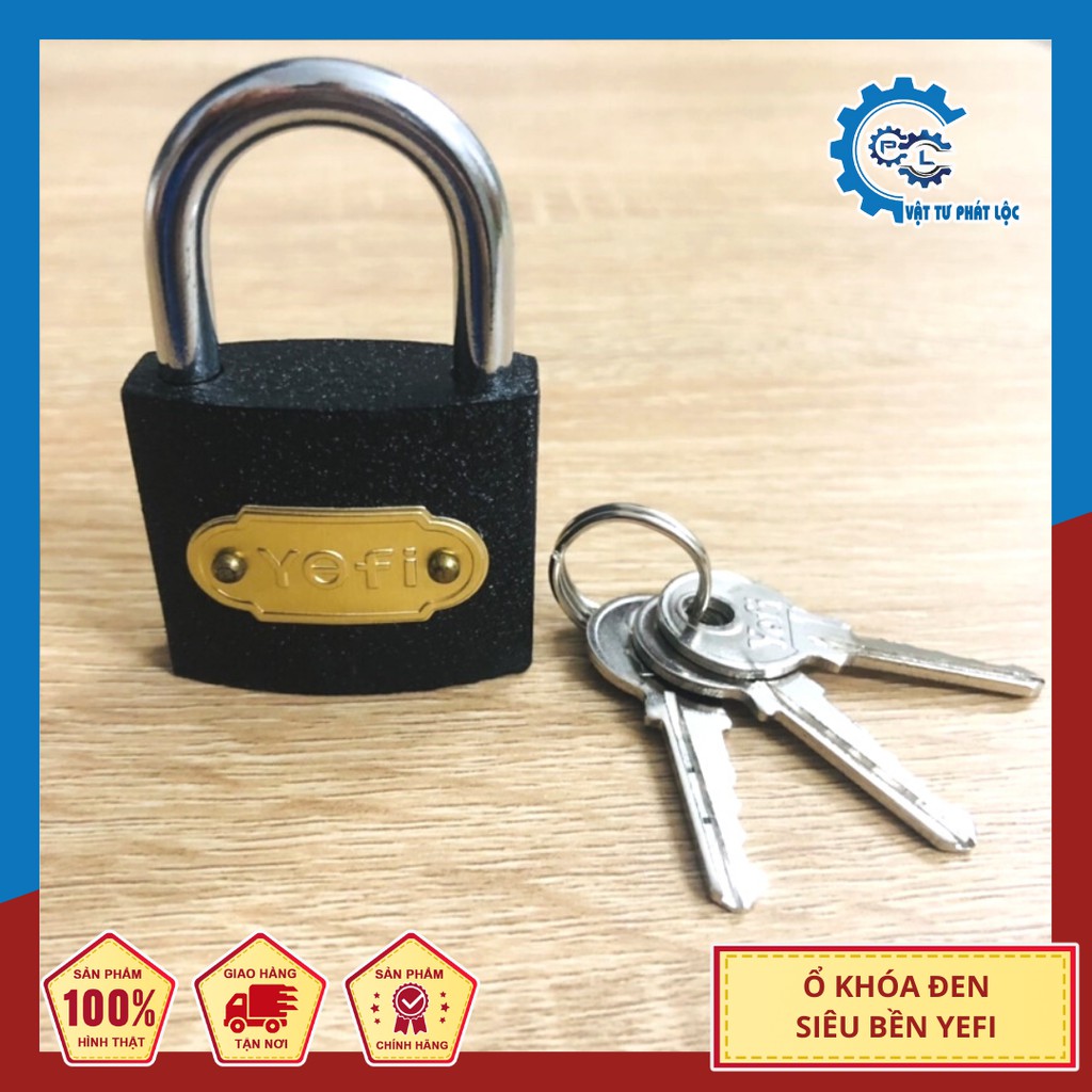 Ổ khoá đen siêu bền đẹp (4P, 5P)