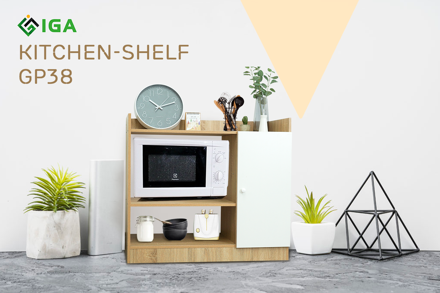 tủ nhà bếp tủ lò vi sóng 1 cánh