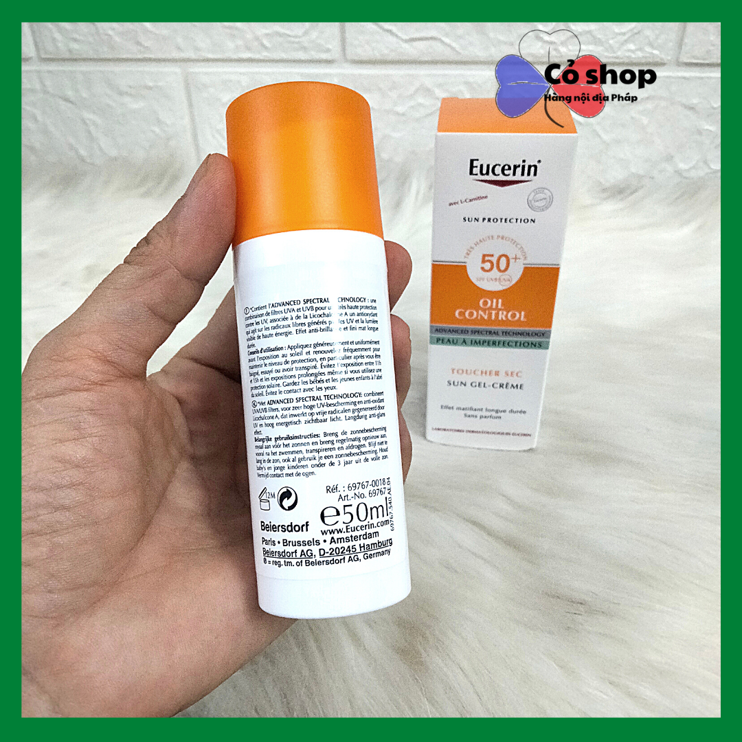 EUCERIN SUN GEL CREAM OIL CONTROL SPF 50+
