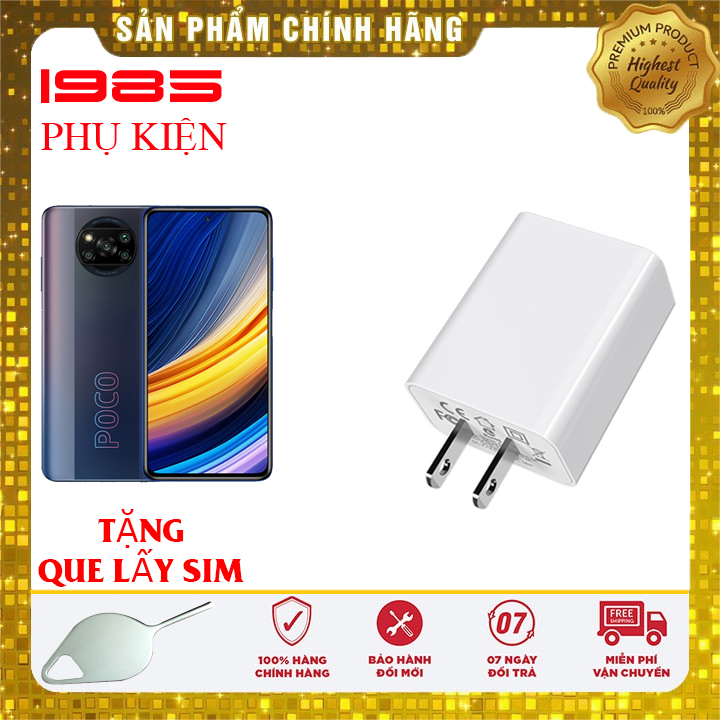Cóc sạc nhanh xiaomi poco x3 pro nfc