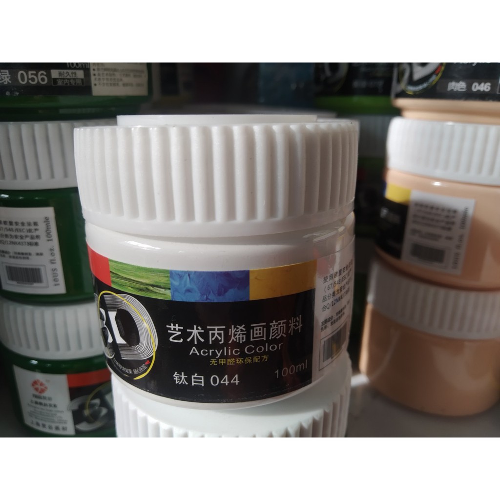 Màu vẽ Acrylic 3D dung tích 100ml