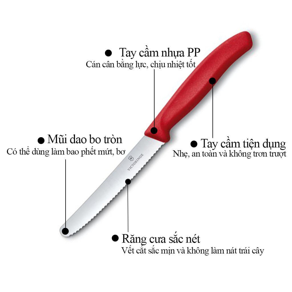 Dao gọt hoa quả VICTORINOX - NHẬP ĐỨC