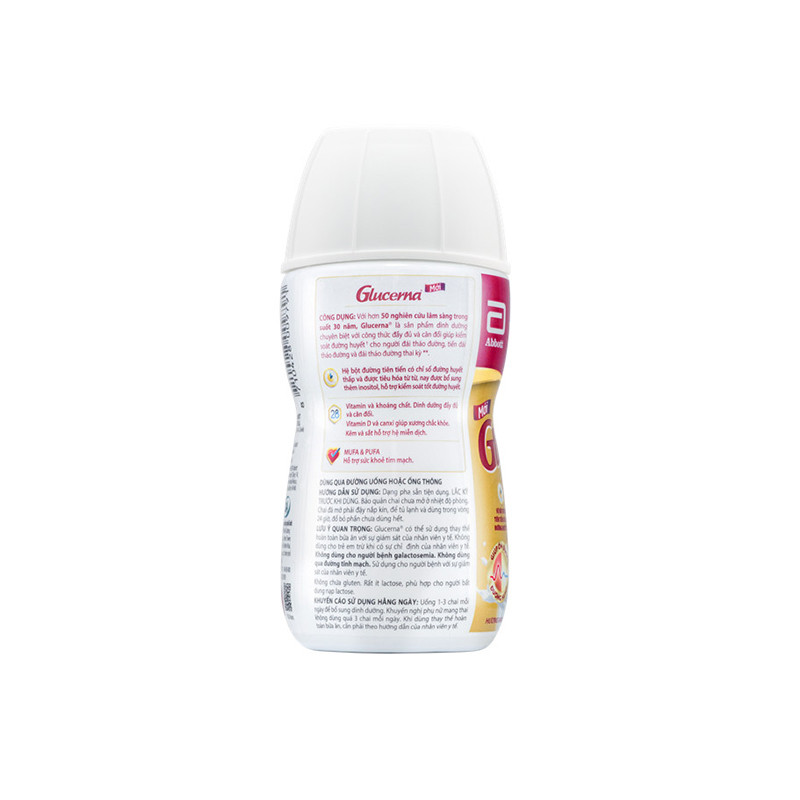 (HSD T12-2024) COMBO Thùng 30 Chai Sữa Nước Glucerna AB 220ml.