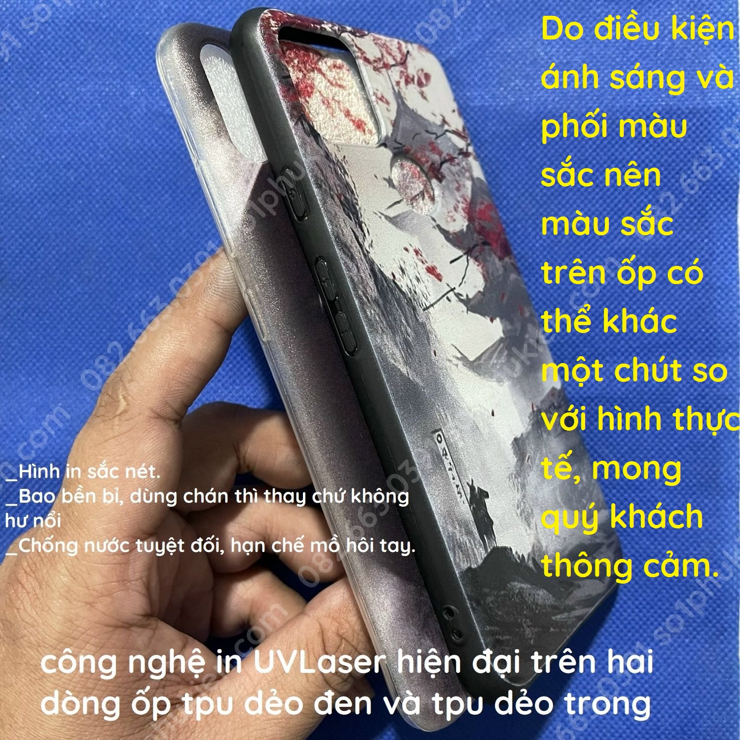 Ốp Lưng Vsmart Live chữ thư pháp, tết đẹp (P1)