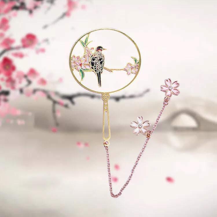 Bookmark chặn sách kim phiến