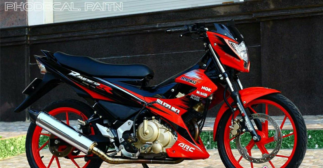 [HCM]Tem rời dán xe raider xăng cơ 2014 cao cấp
