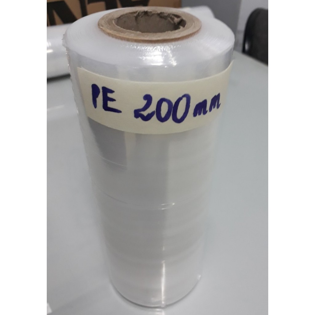 [HCM]Màng PE 20cm 17mic cực dai bền siêu tiết kiệm