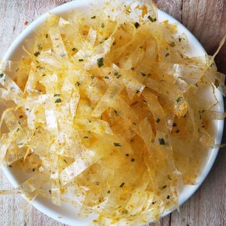 Bánh tráng long an sợi hành phi - siêu ngon 250g
