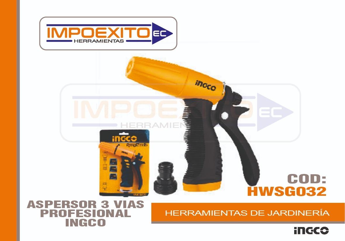 Vòi phun xịt nước đa năng Ingco HWSG032
