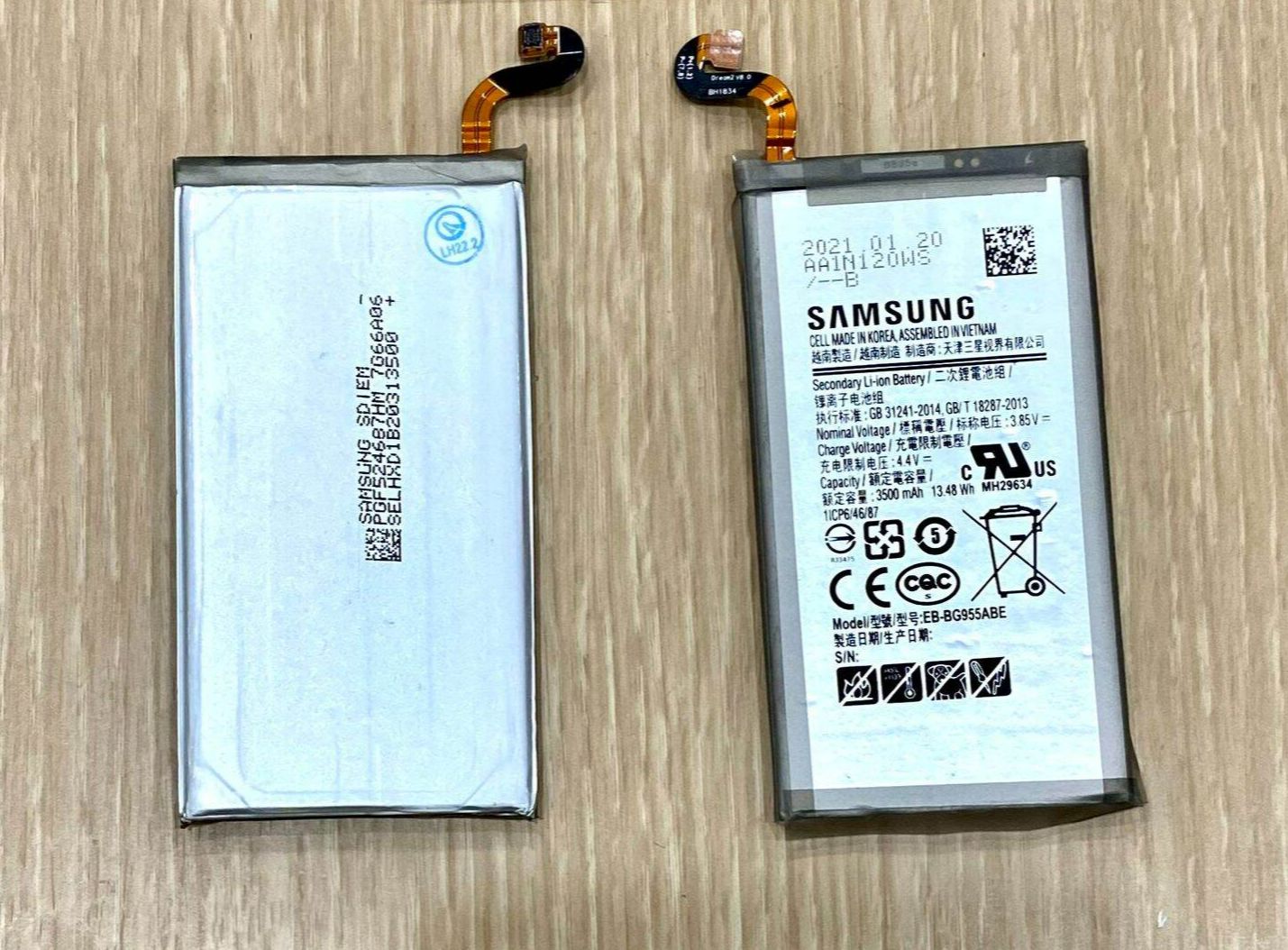 Pin ZIN Tương Thích SS S8 Plus / S8P / SM- G955 (bảo hành 3 tháng)