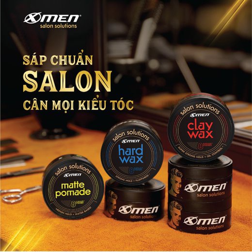 Sáp đất sét Xmen Salon Solutions - Clay Wax 70g