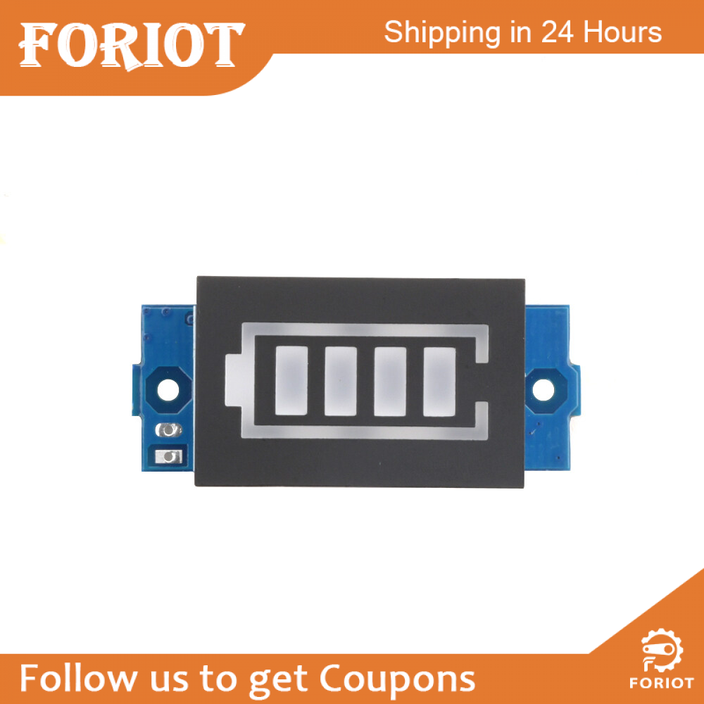 100% original SHXZ diymore 4S 5-25MA 5V/2A lithium battery level indicator module (blue display)