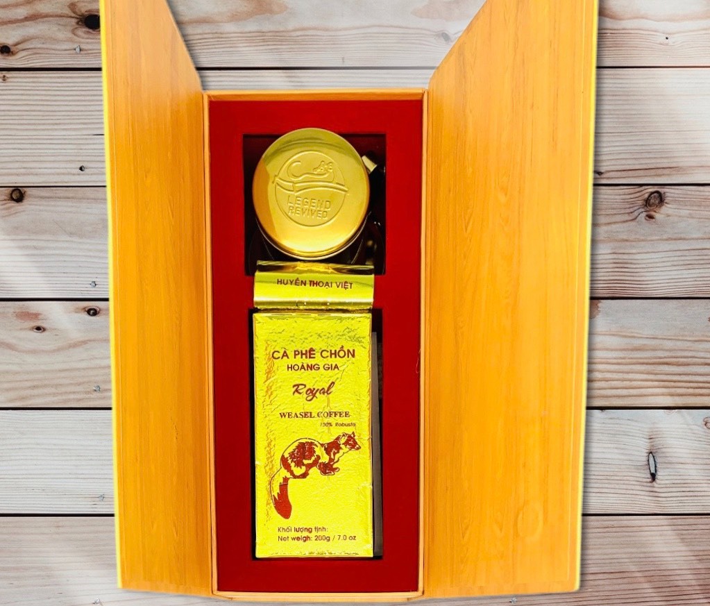 Cà phê chồn Hoàng Gia ( 200gam)