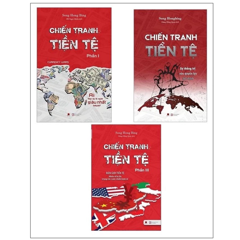Sách Bách Việt - Combo Chiến Tranh Tiền Tệ (Trọn Bộ 3 Tập)