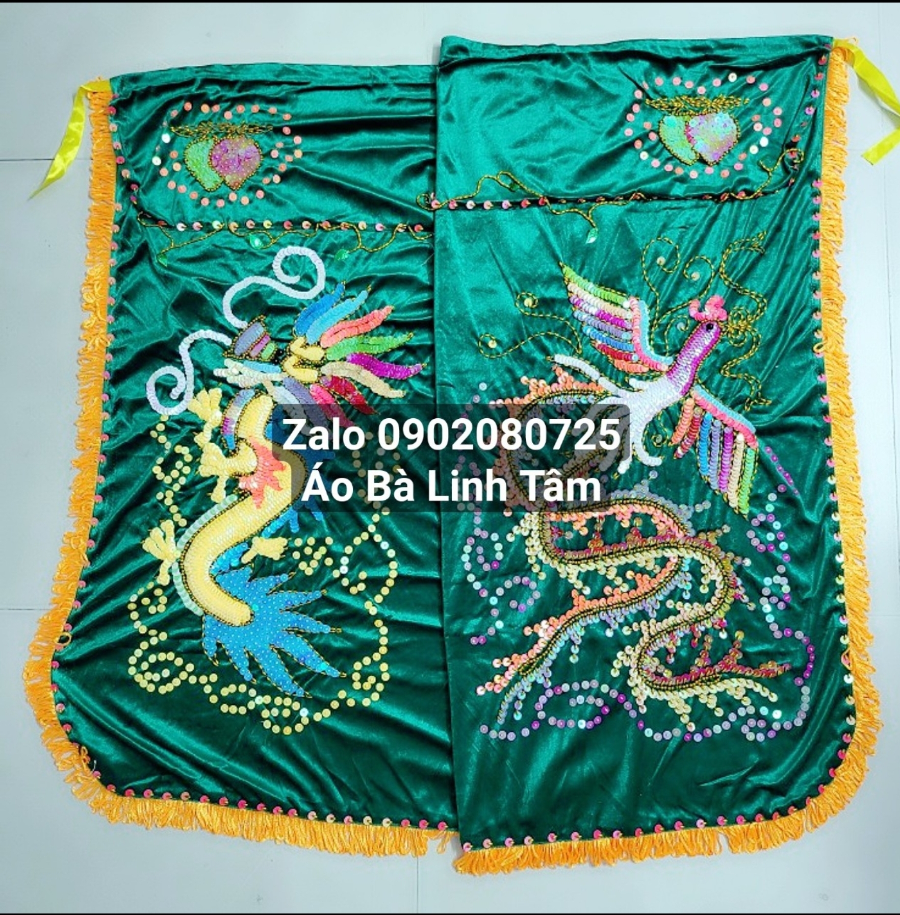 Áo bà ngũ hành, địa mẫu, chúa xứ....1m đến 2m