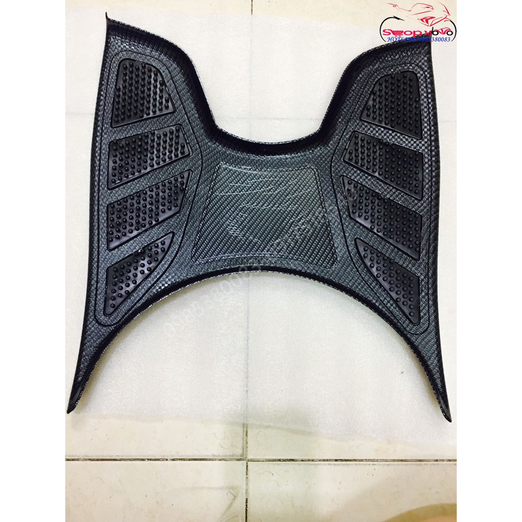 thảm để chân SH mode sơn carbon, sh mode 2014-2019