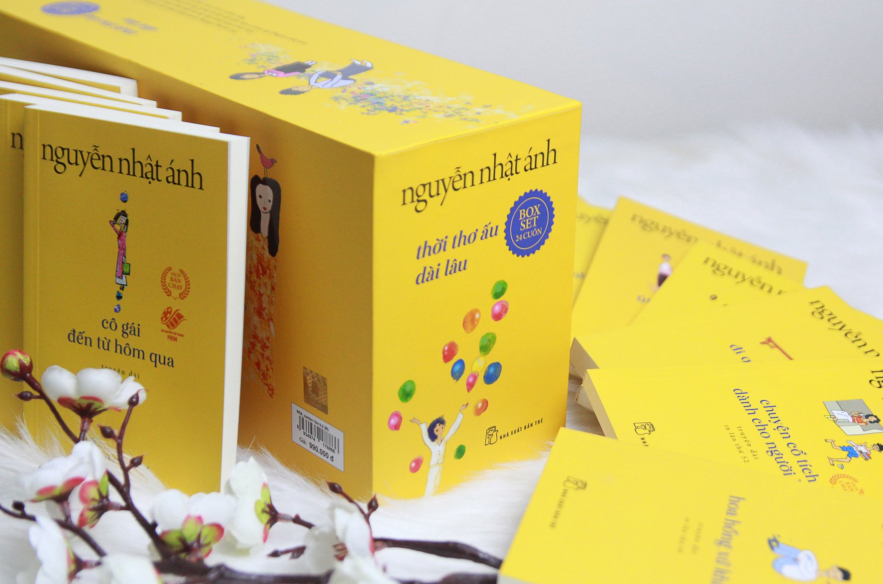 Boxset 24 cuốn - thời thơ ấu dài lâu - nguyễn nhật ánh