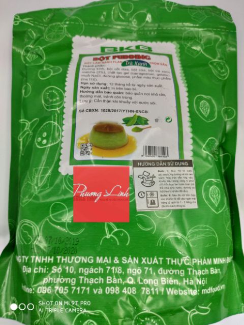 Bột Pudding BKB Trứng  Túi 1kg