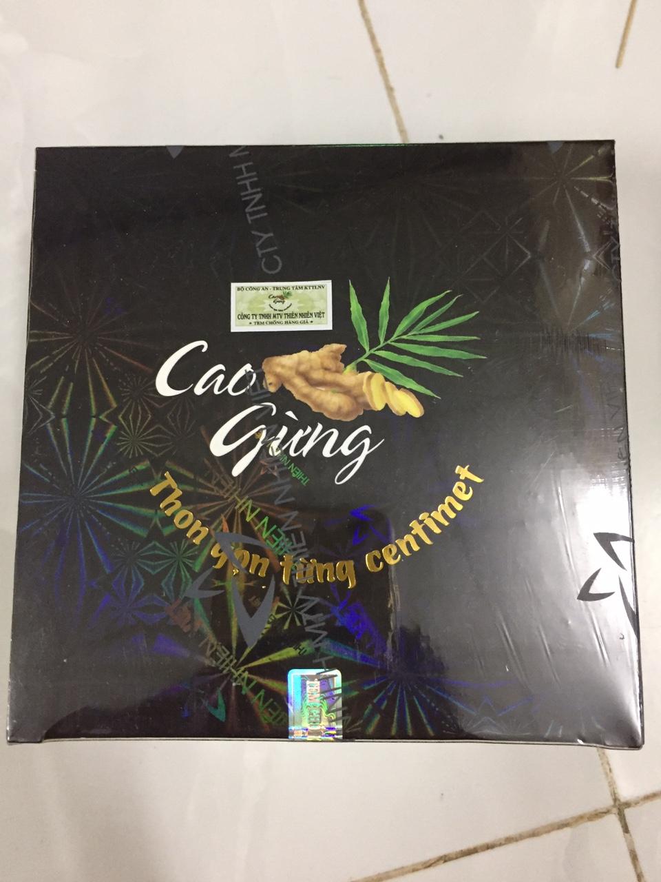 [HCM]Cao Gừng CÁT TƯỜNG tan mỡ Bụng