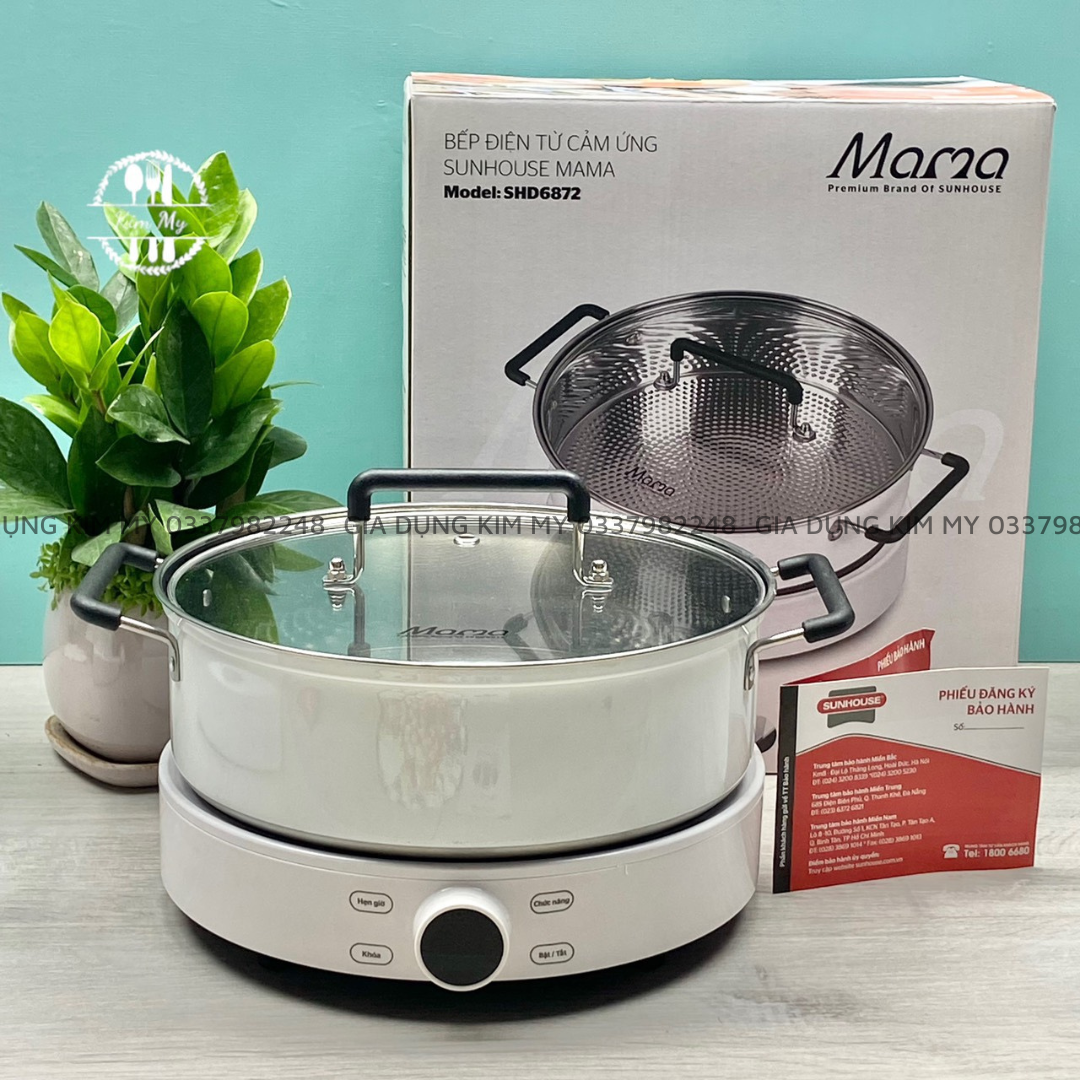 BẾP TỪ ĐƠN SUNHOUSE MAMA SHD6872