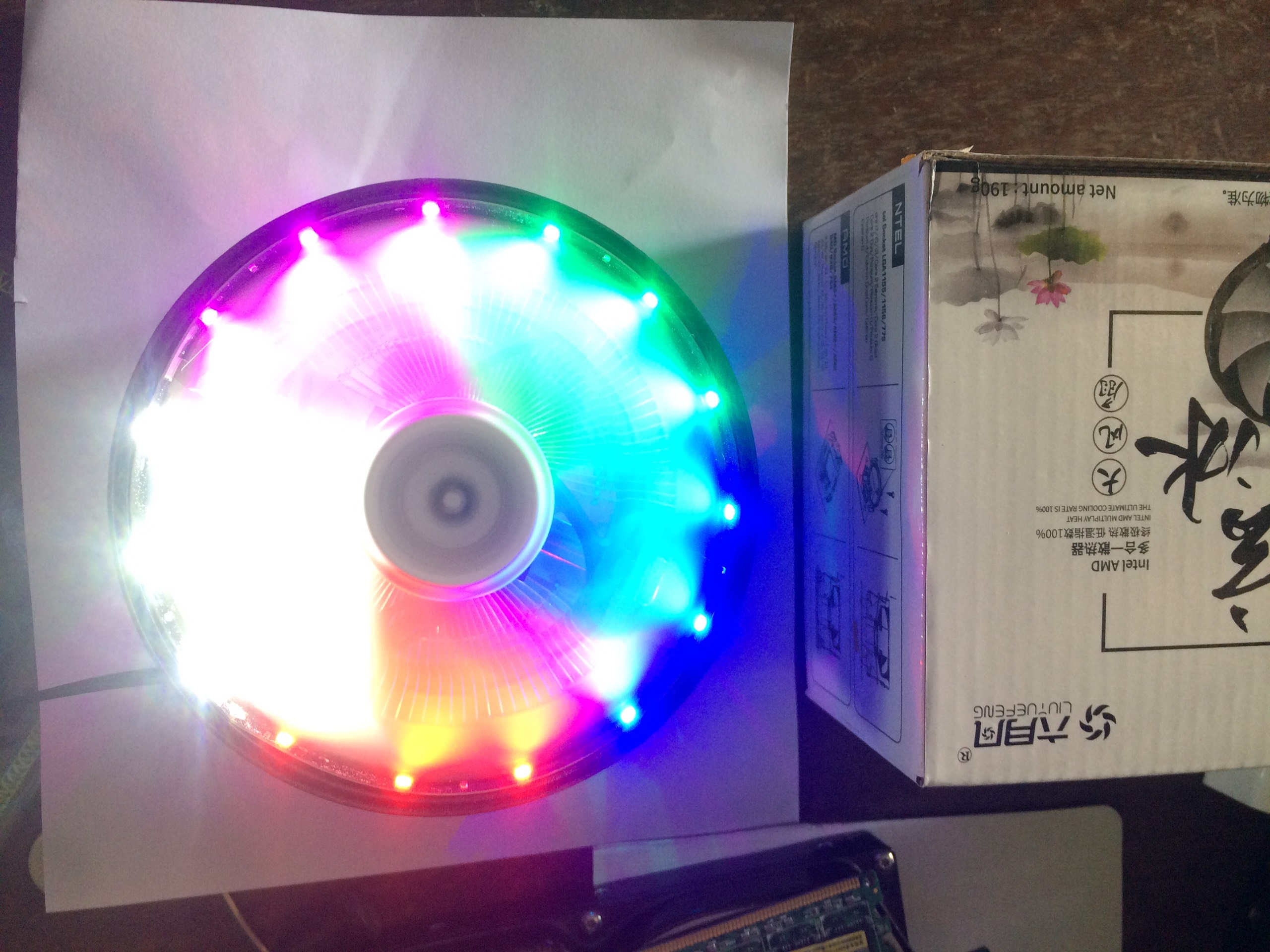 Fan CPU Led - Quạt tản nhiệt CPU Led Socket Intel/AMD