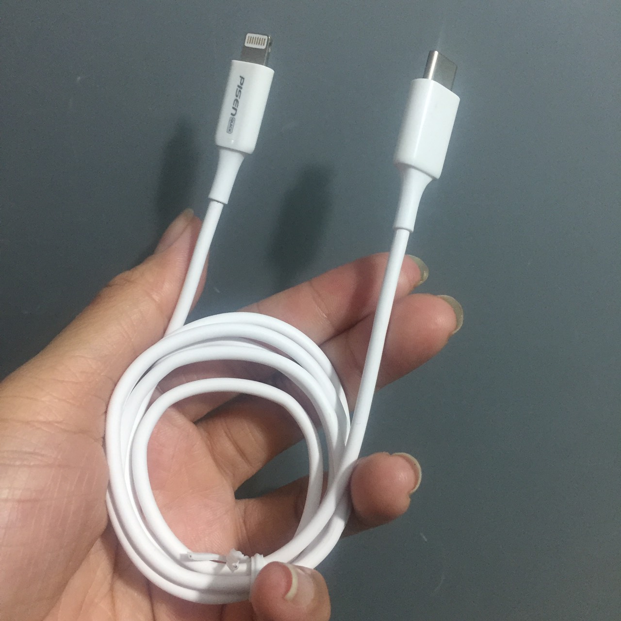[HCM]Cáp sạc iPhone C to Lightning 3A Pisen