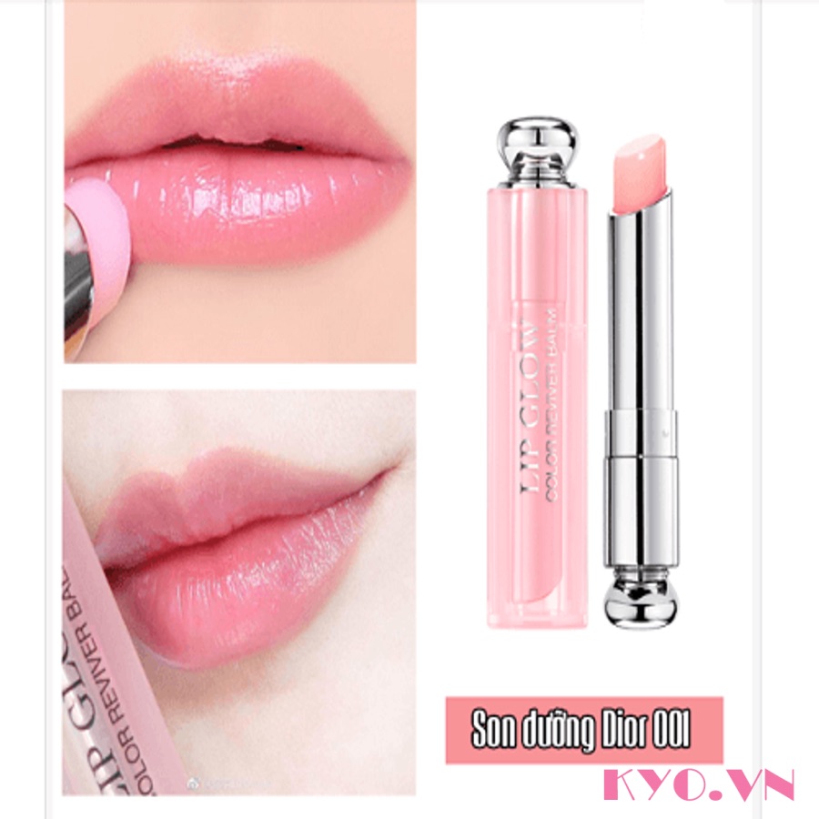 Set 2 Son Dưỡng Môi Dior 001, 004 Full Size