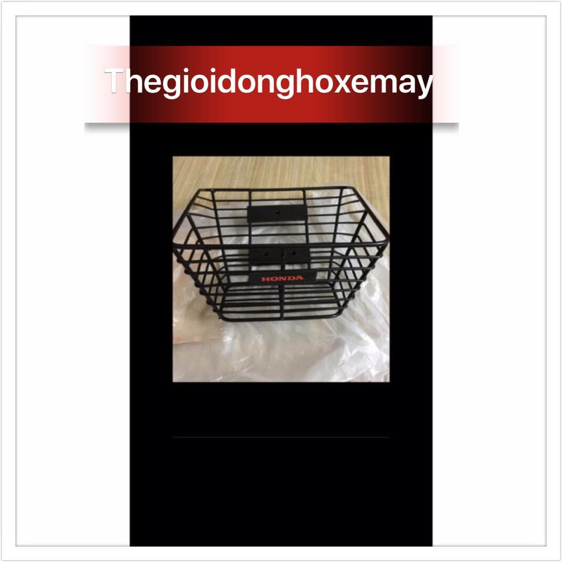 Rổ đen Honda Wave nhỏ sọc ngang