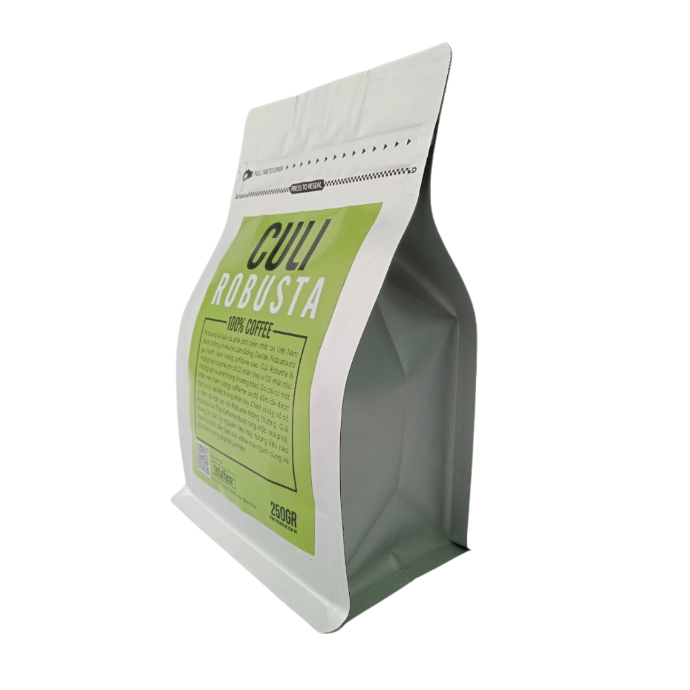 Cà phê Culi Robusta 250gr - The Kaffeine Coffee