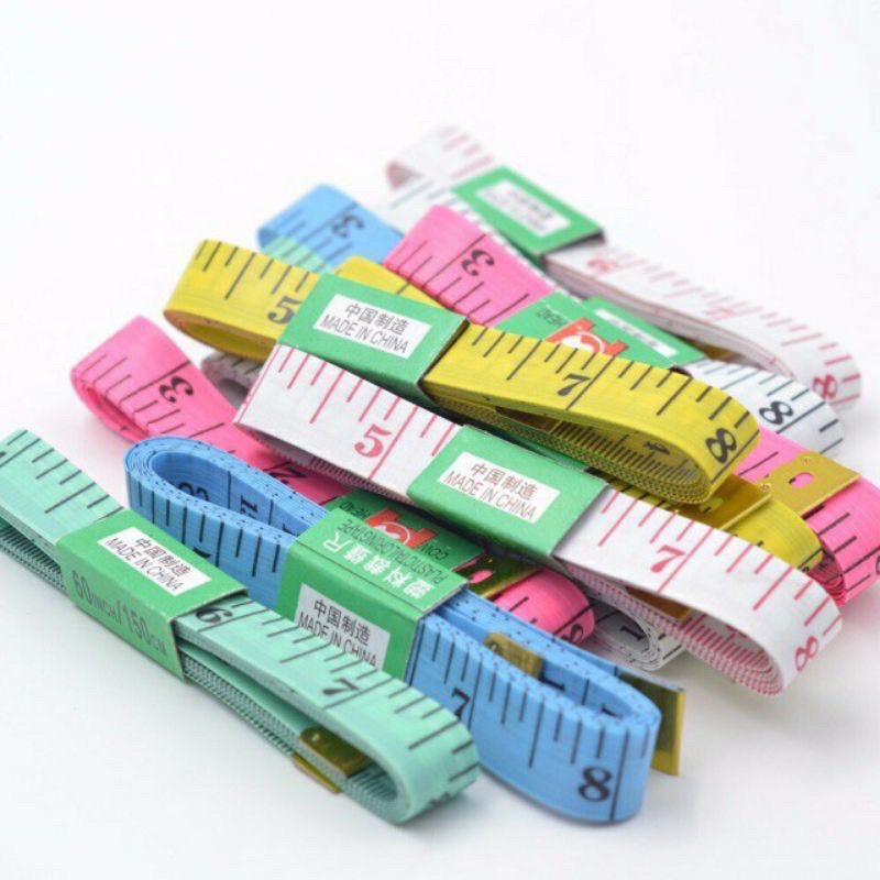 Thước Dây May Đồ, Dụng Cụ 3 Vòng, Đo Chiều Cao Thước Dây 1M5 Giao Màu Ngẫu Nhiên BELLAR DA01
