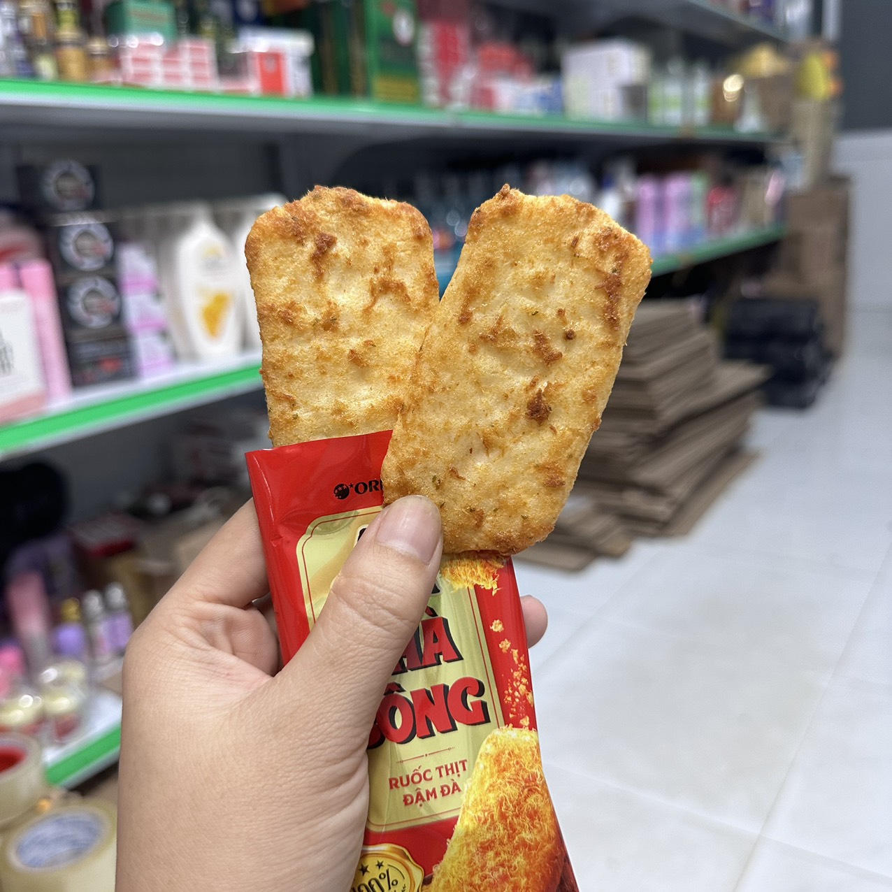 Bánh Gạo An vị chà bông ruốt thịt đậm đà