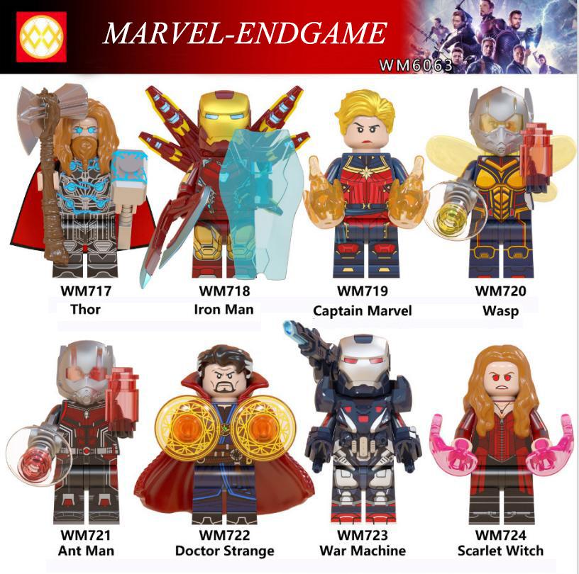 [HCM]Đồ chơi lắp ráp Mini Figure nhân vật siêu anh hùngMarvel-ENDGAME WM6063 bản đẹp
