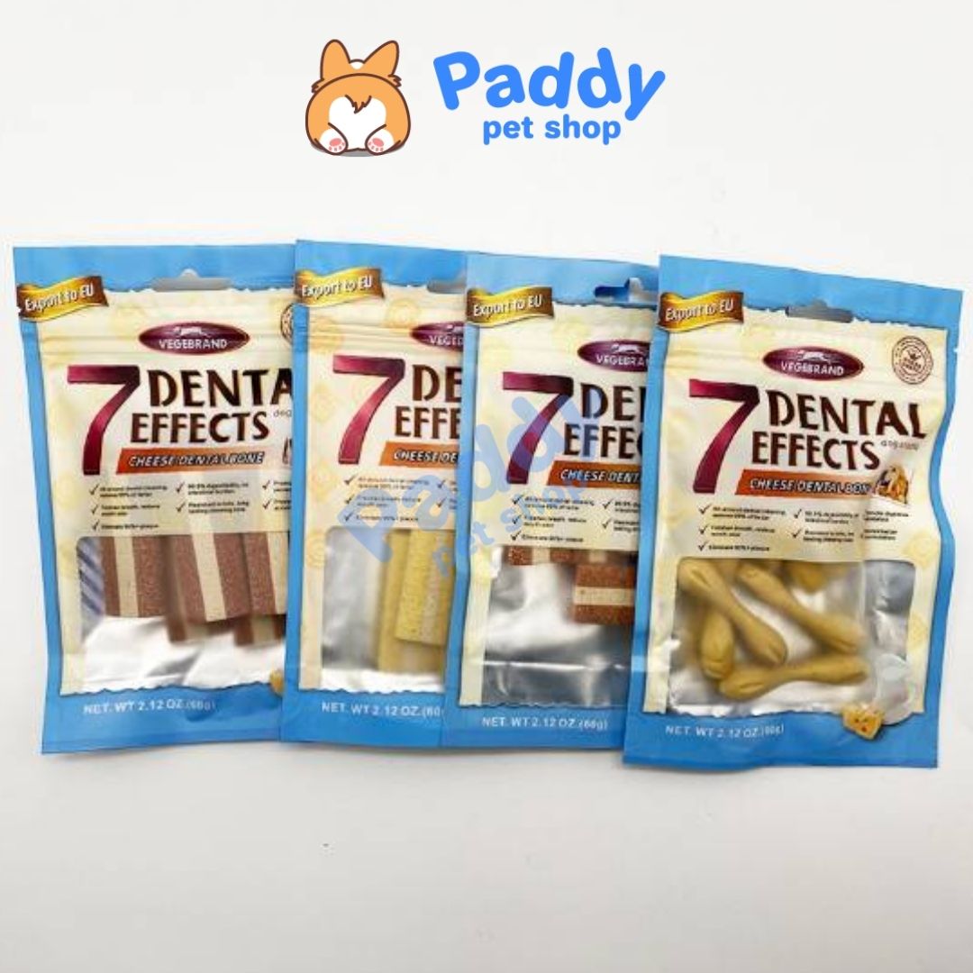 Xương Gặm 7 Dental Effects Sạch Răng Miệng Cho Chó
