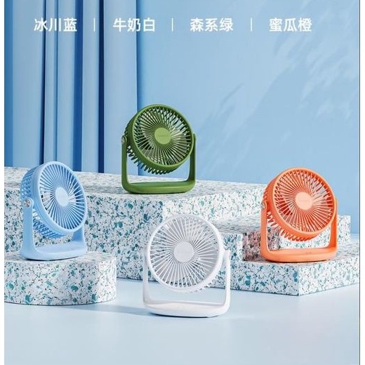 Quạt tích điện mini Yoobao F2 PRO 10000mAh, chạy liên tục 60 giờ