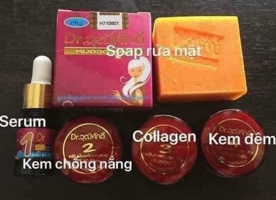 Set YAN HEE ĐỎ -TRẮNG DA XÓA NÁM Thái lan