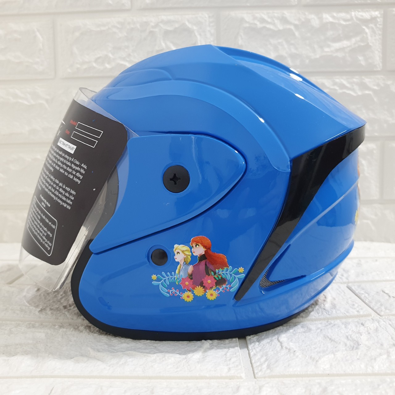 mũ bảo hiểm em bé trùm đầu asia MT122K(phù hợp 3 - 8 tuổi vòng đầu 47-52cm)