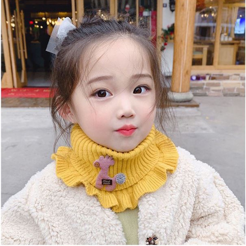Khăn ống len quàng cổ cao cấp cho cho bé gái