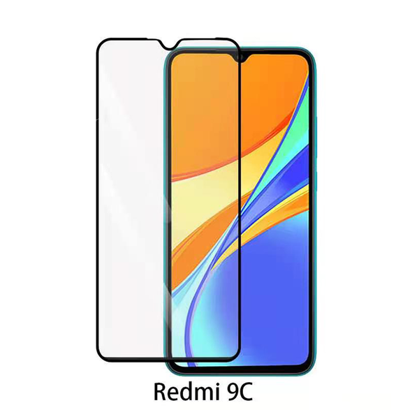 Cường lực full màn cho Xiaomi Redmi 9C (Đen)
