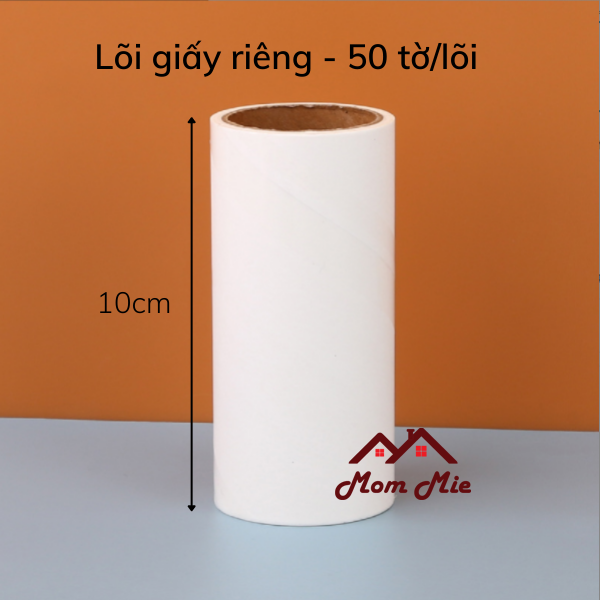 [HCM]Cây lăn bụi quần áo, sofa, thảm, giày - Giấy lăn bụi tóc - B106